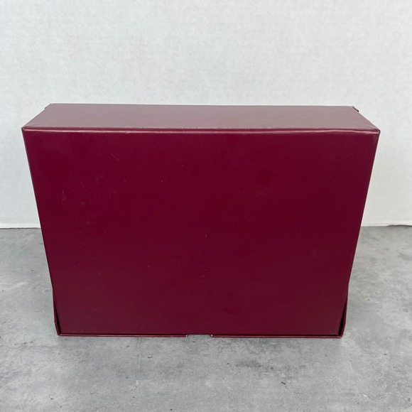 Topps Sterling 2023 Baseball Card Box Burgundy Collectible Empty Display Case - Picture 4 of 11